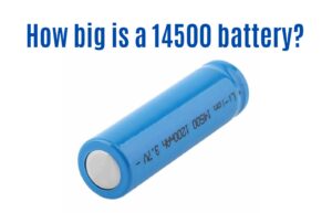 How big is a 14500 battery?