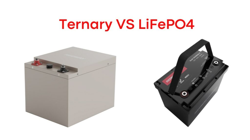 Ternary lithium batteries, Ternary vs LiFePO4 battery