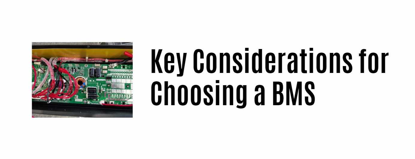 Key Considerations for Choosing a BMS. server rack battery BMS redway power