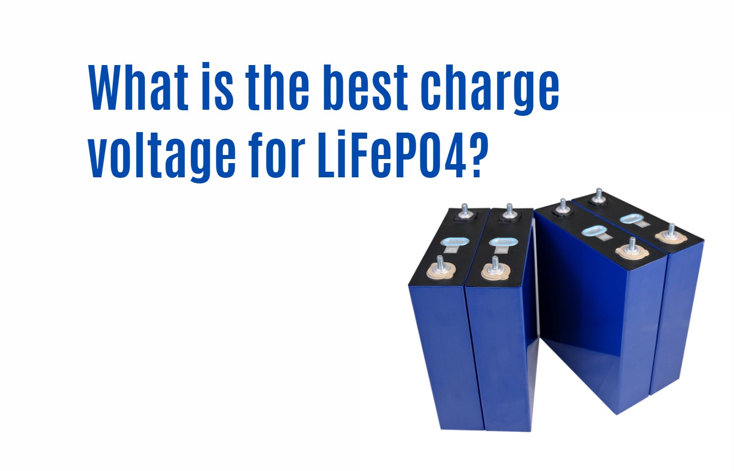What is the best charge voltage for LiFePO4?