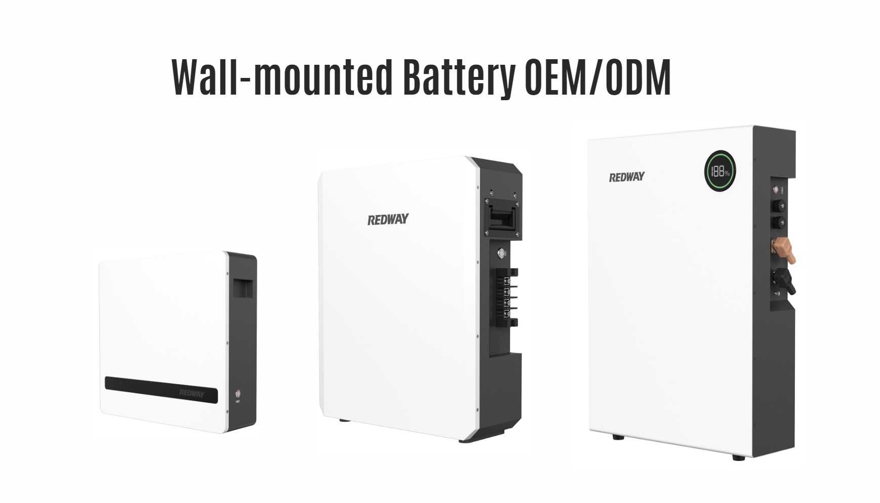 wall-mounted battery oem odm factory redway