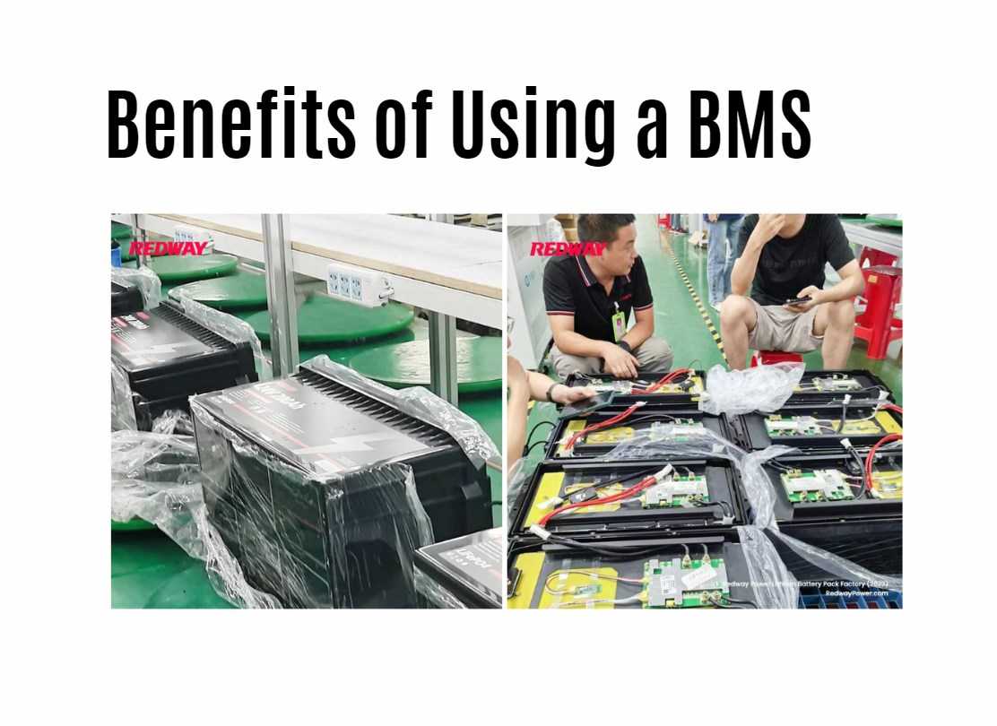 Benefits of Using a BMS. 24v 200ah lifepo4 battery factory redway manufacturer oem