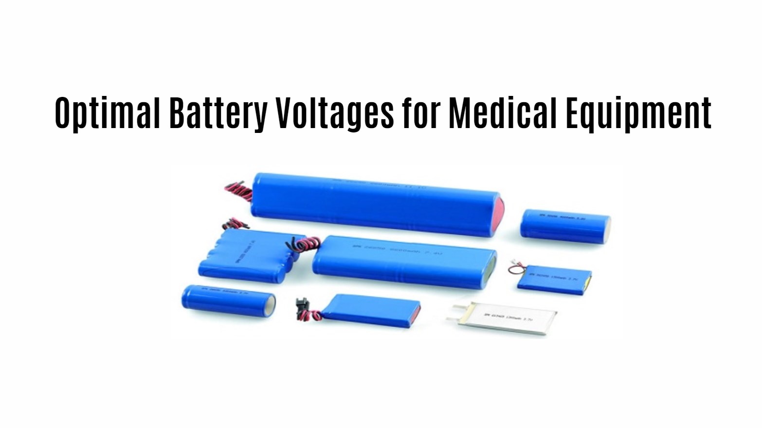 Optimal Battery Voltages for Medical Equipment: An In-Depth Analysis. Medical Battery Factory Manufacturer Redway Power