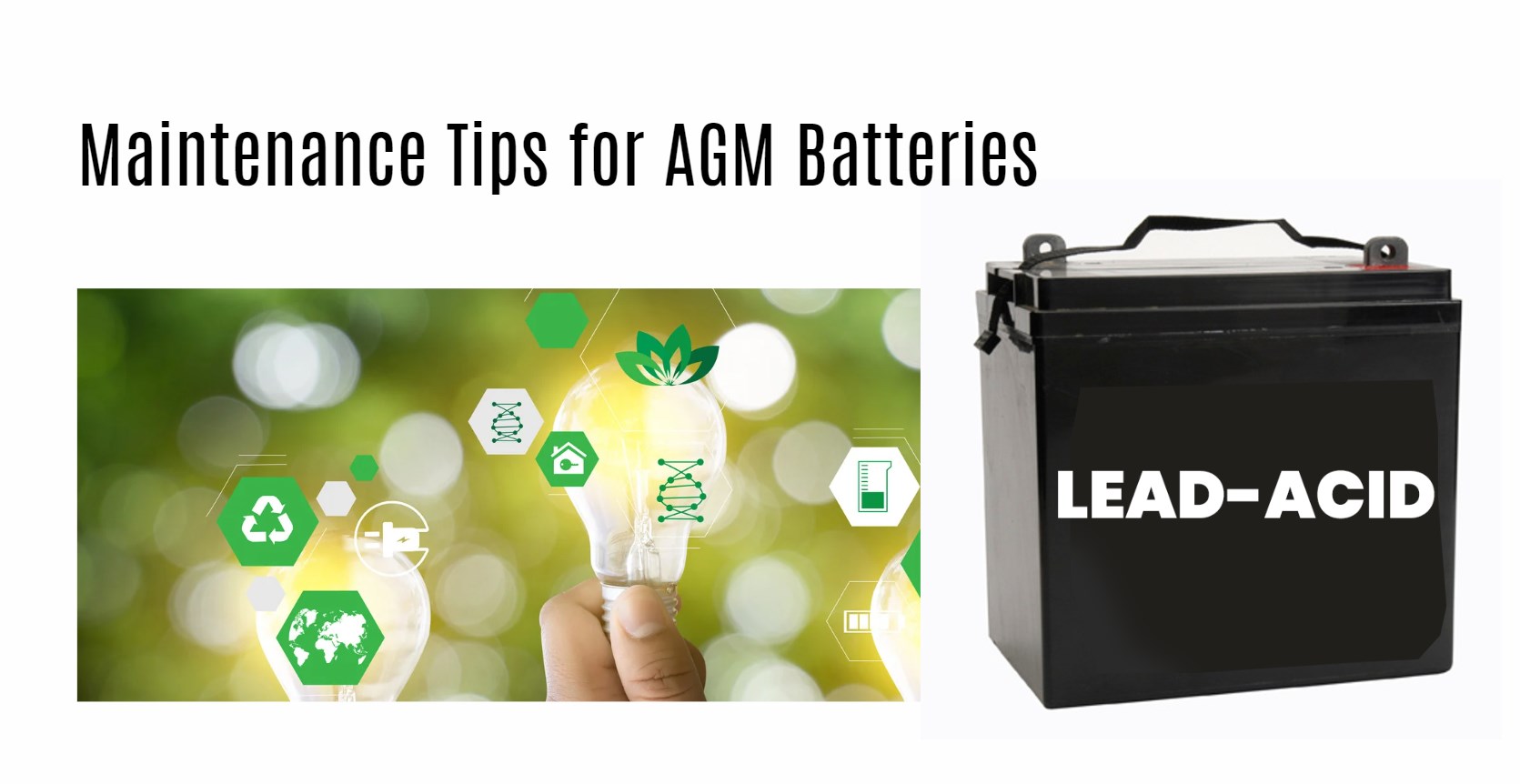 Maintenance Tips for AGM Batteries. Guide to Charging and Maintaining AGM Batteries