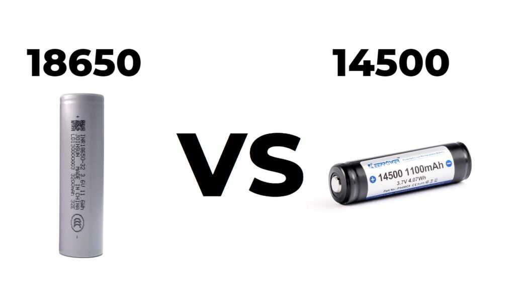 18650 vs 14500 Battery, Comprehensive Comparison in Details