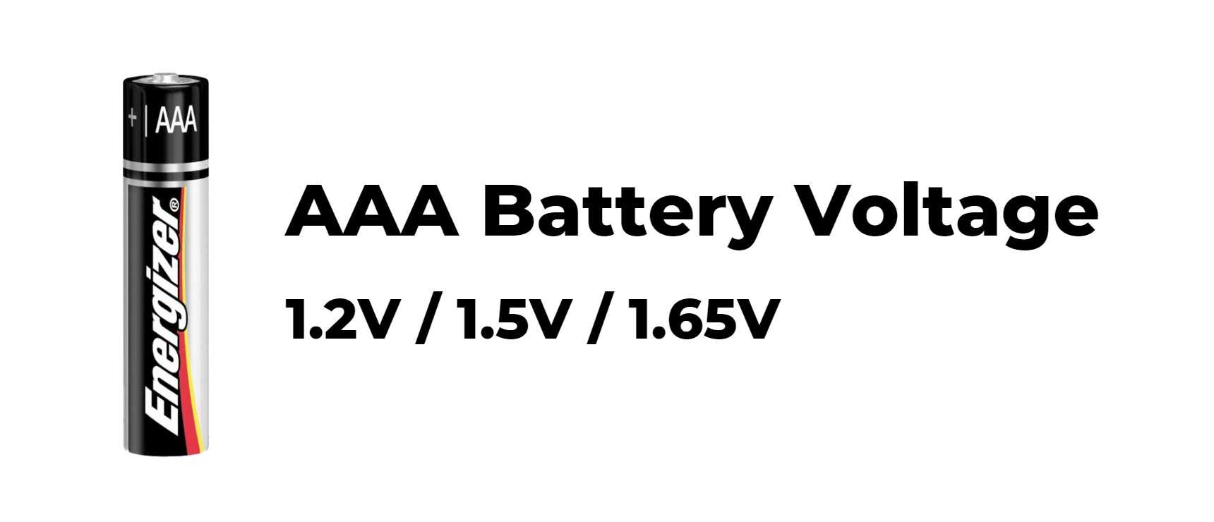 AAA Battery Voltage: An Overview