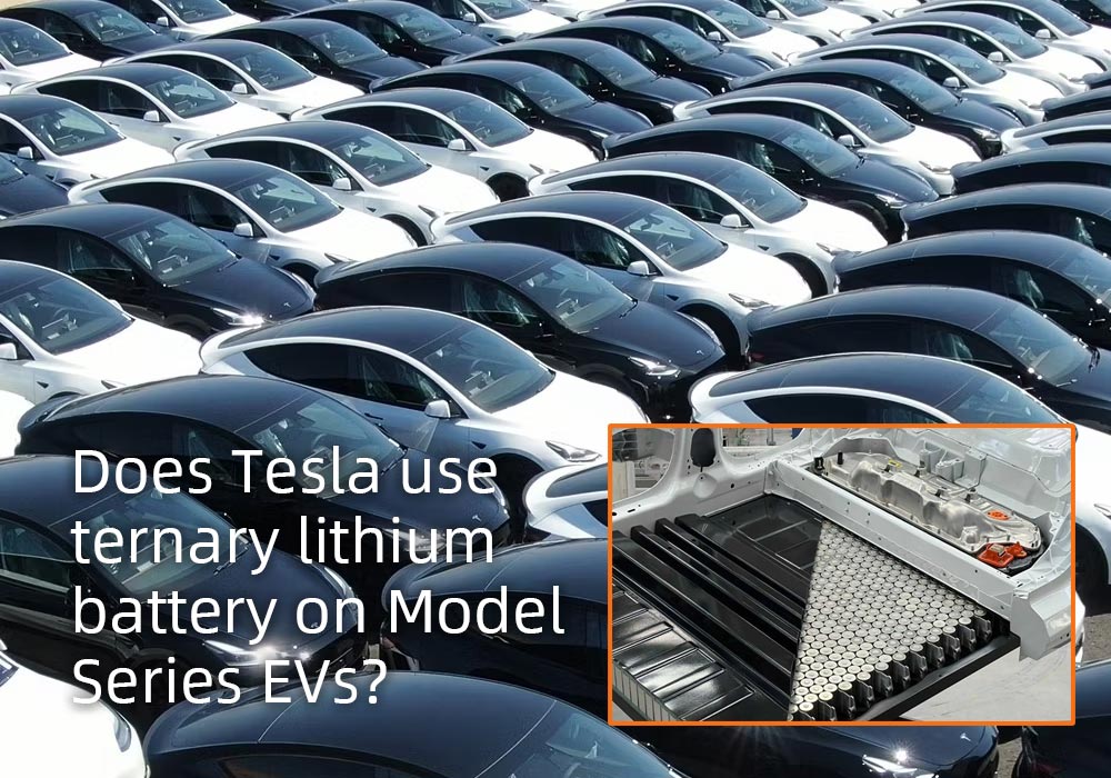 Does Tesla use ternary lithium battery on Model Series EVs?
