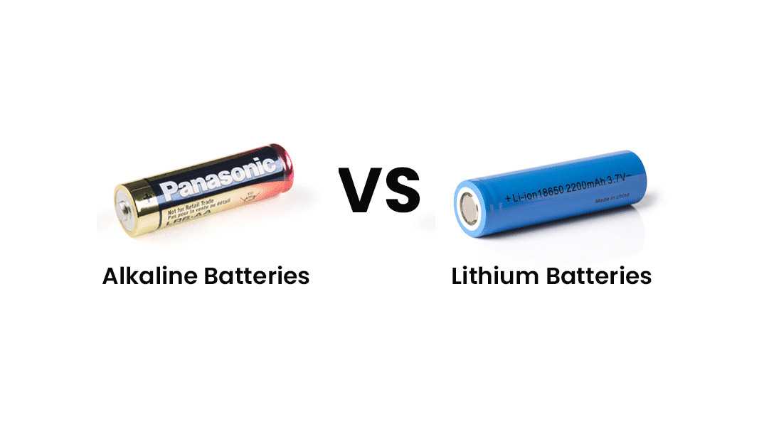 Alkaline Batteries vs Lithium Batteries, Comparison Guide