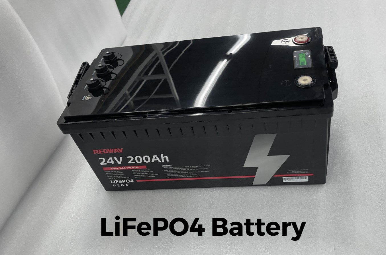 LiFePO4 Battery 24v 200ah rv battery redway