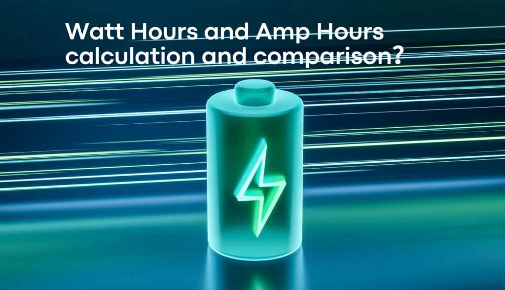 Watt Hours and Amp Hours calculation and comparison？