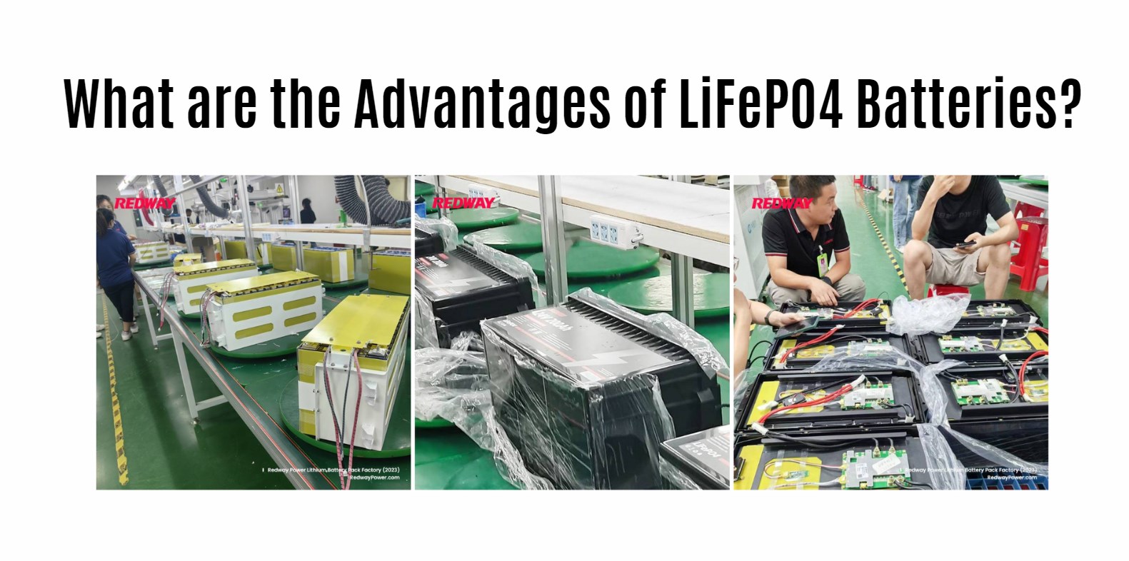 What are the Advantages of LiFePO4 Batteries? 24v 200ah lifepo4 battery factory oem redway power