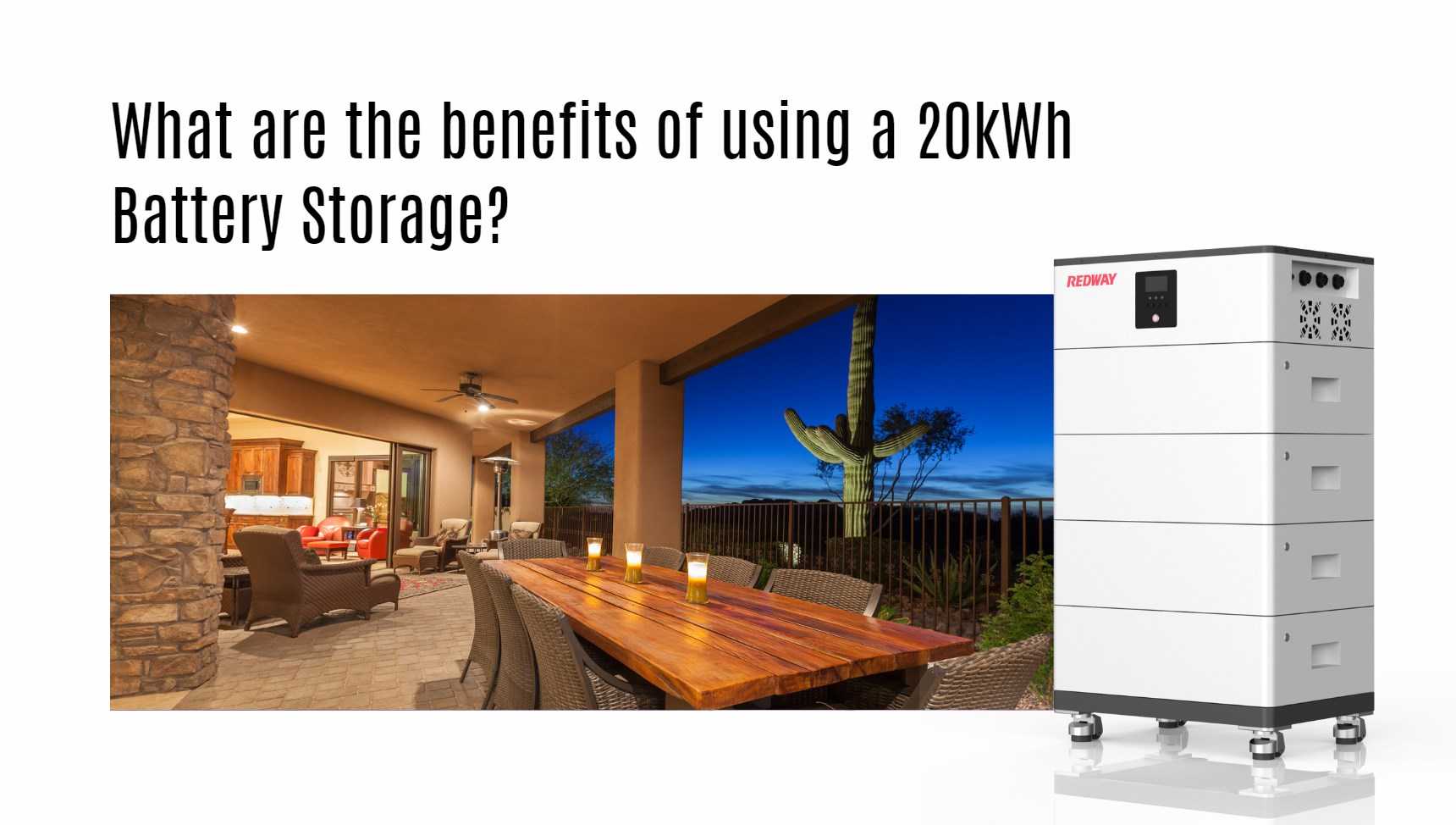 What are the benefits of using a 20kWh Battery Storage? powerall all-in-one home ess lithium battery factory