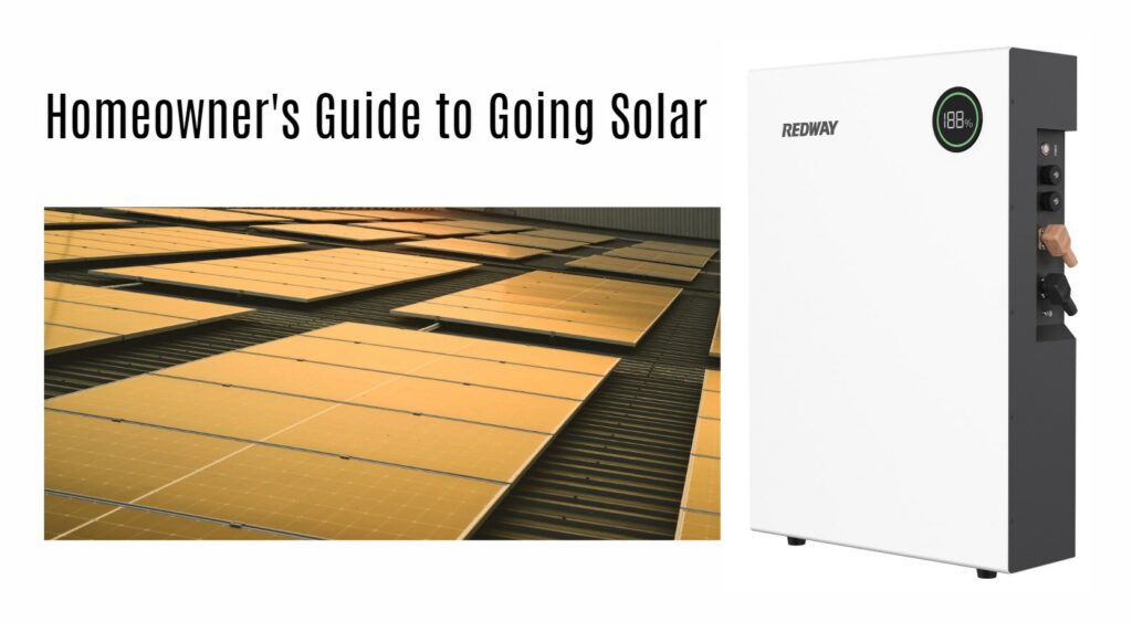 Homeowner's Guide to Going Solar. 48v 100ah 5kwh wall-mounted home ess lithium battery lfp factory manufacturer oem