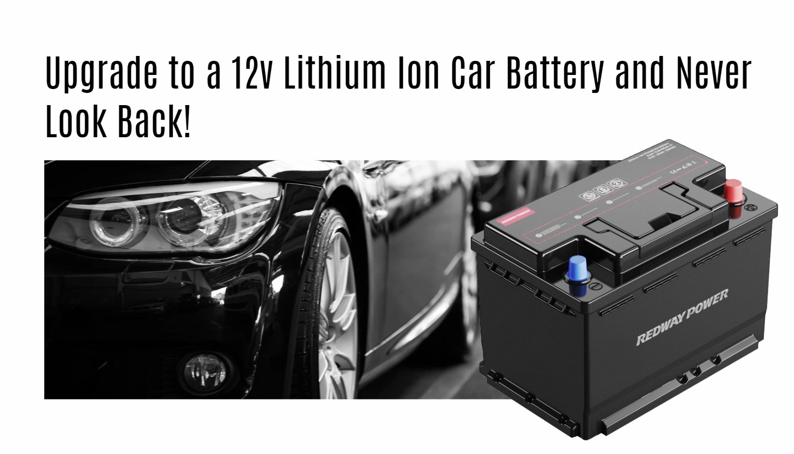 Upgrade to a 12v Lithium Ion Car Battery and Never Look Back! cca 1000a 12v 100ah starter lithium battery factory oem