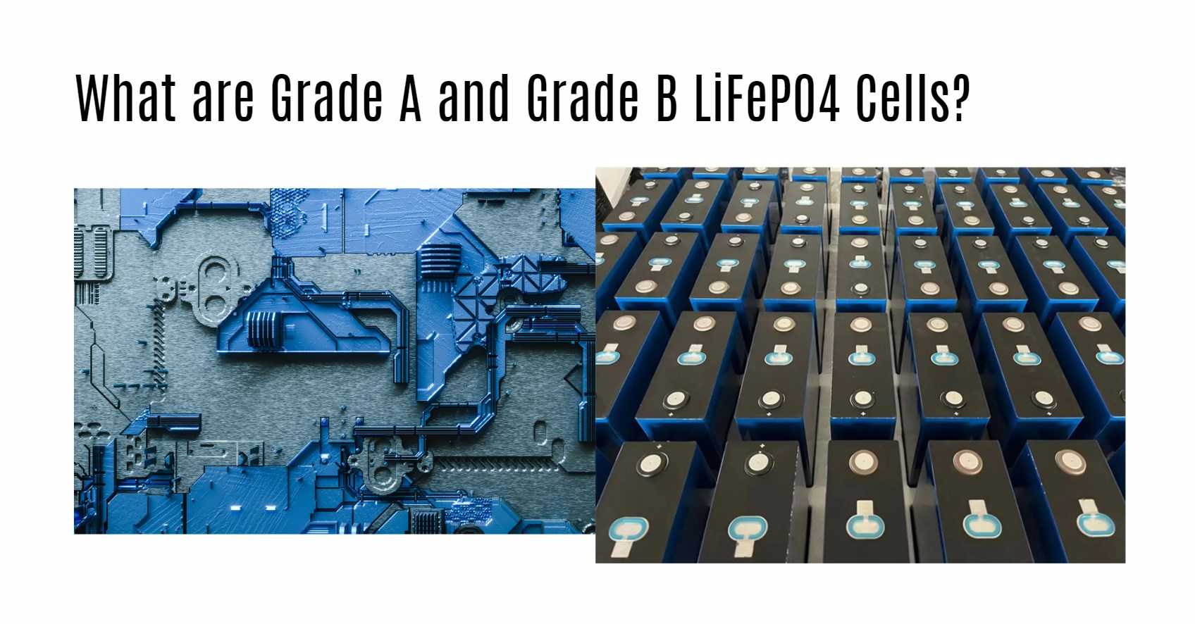 What are Grade A and Grade B LiFePO4 Cells? Grade A vs Grade B lifepo4 cells