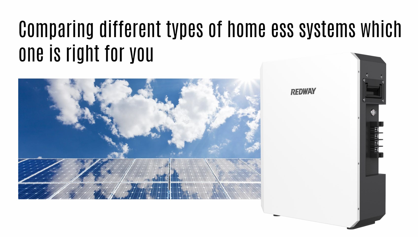 Comparing different types of home ess systems which one is right for you. 48v 100ah home ess powerwall lithium battery factory oem manufacturer