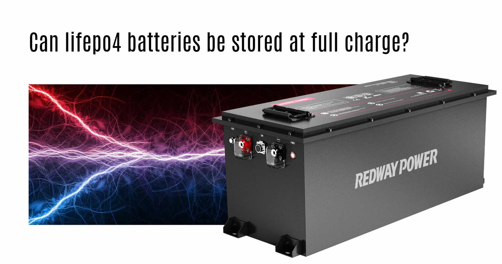 Can lifepo4 batteries be stored at full charge? 48v 160ah golf cart lithium battery factory oem manufacturer bluetooth app