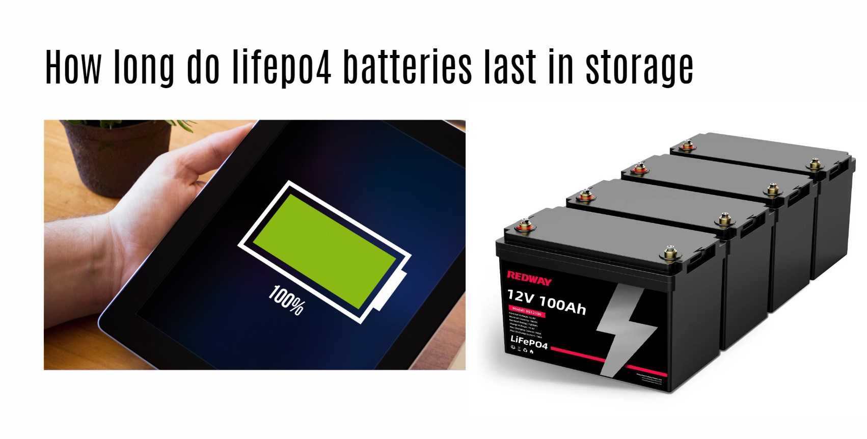 How long do lifepo4 batteries last in storage. 12v 100ah lithium battery factory oem manufacturer rv marine