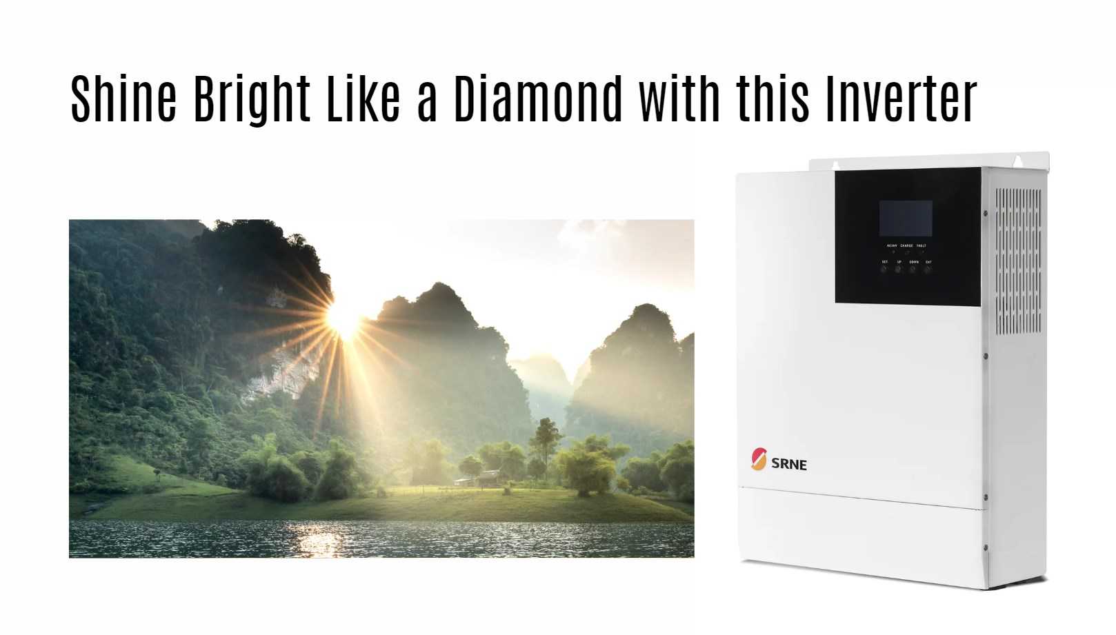 Shine Bright Like a Diamond with this Inverter. 10kw inverter solar home ess