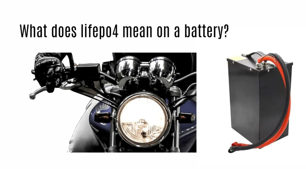 What does lifepo4 mean on a battery? electric motorcycle lithium battery factory manufacturer oem