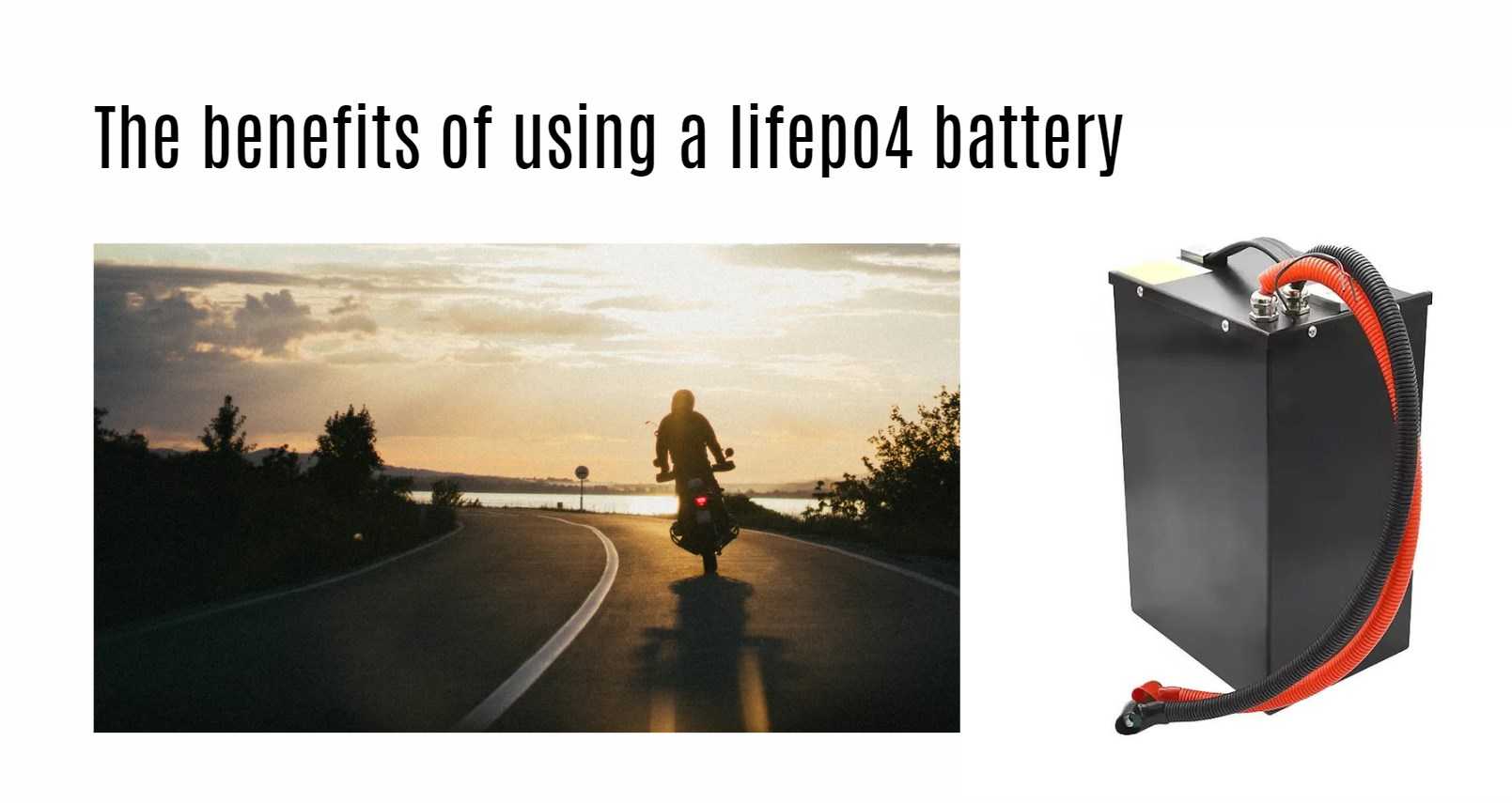 The benefits of using a lifepo4 battery. electric motorcycle lithium battery factory manufacturer oem