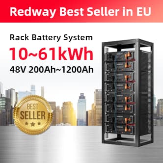 Redway Best Seller in EU - PR-LV48100-3U B2B LiFePO4 Server Rack Battery
