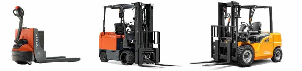 electric forklifts