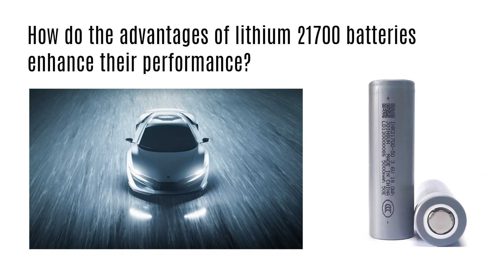 How do the advantages of lithium 21700 batteries enhance their performance? joinsun 21700 factory