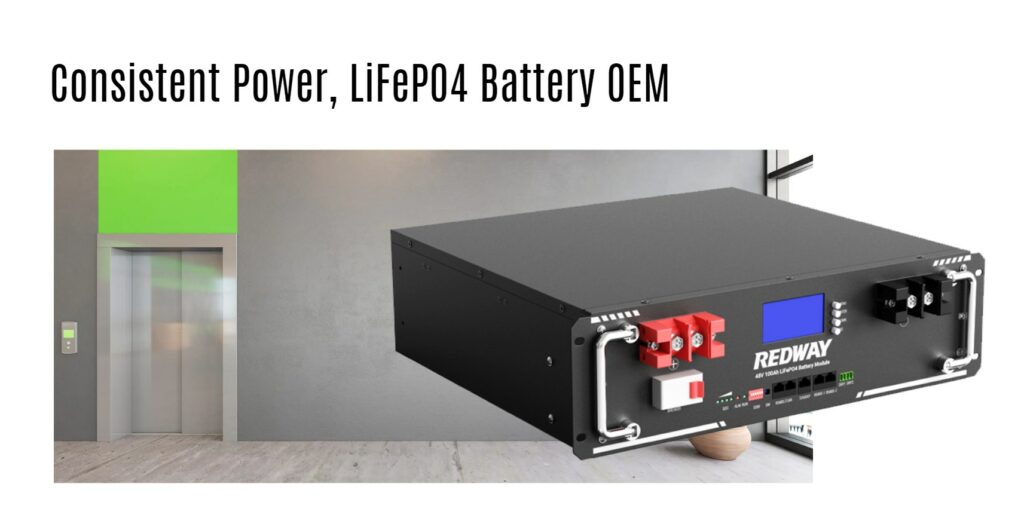 Consistent Power, LiFePO4 Battery OEM server rack battery factory
