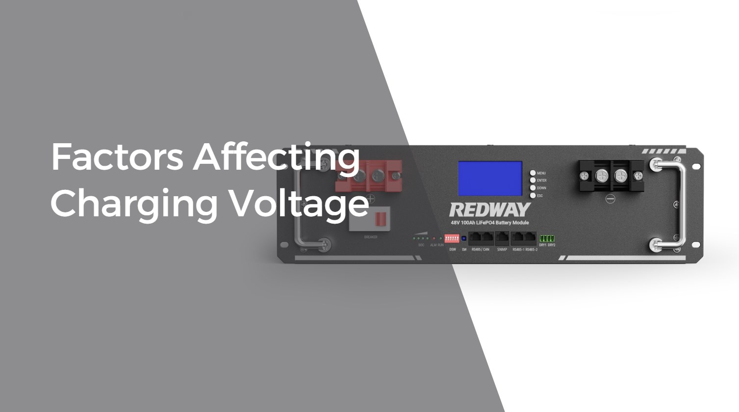 Factors Affecting Charging Voltage. 48v 100ah server rack battery. ess