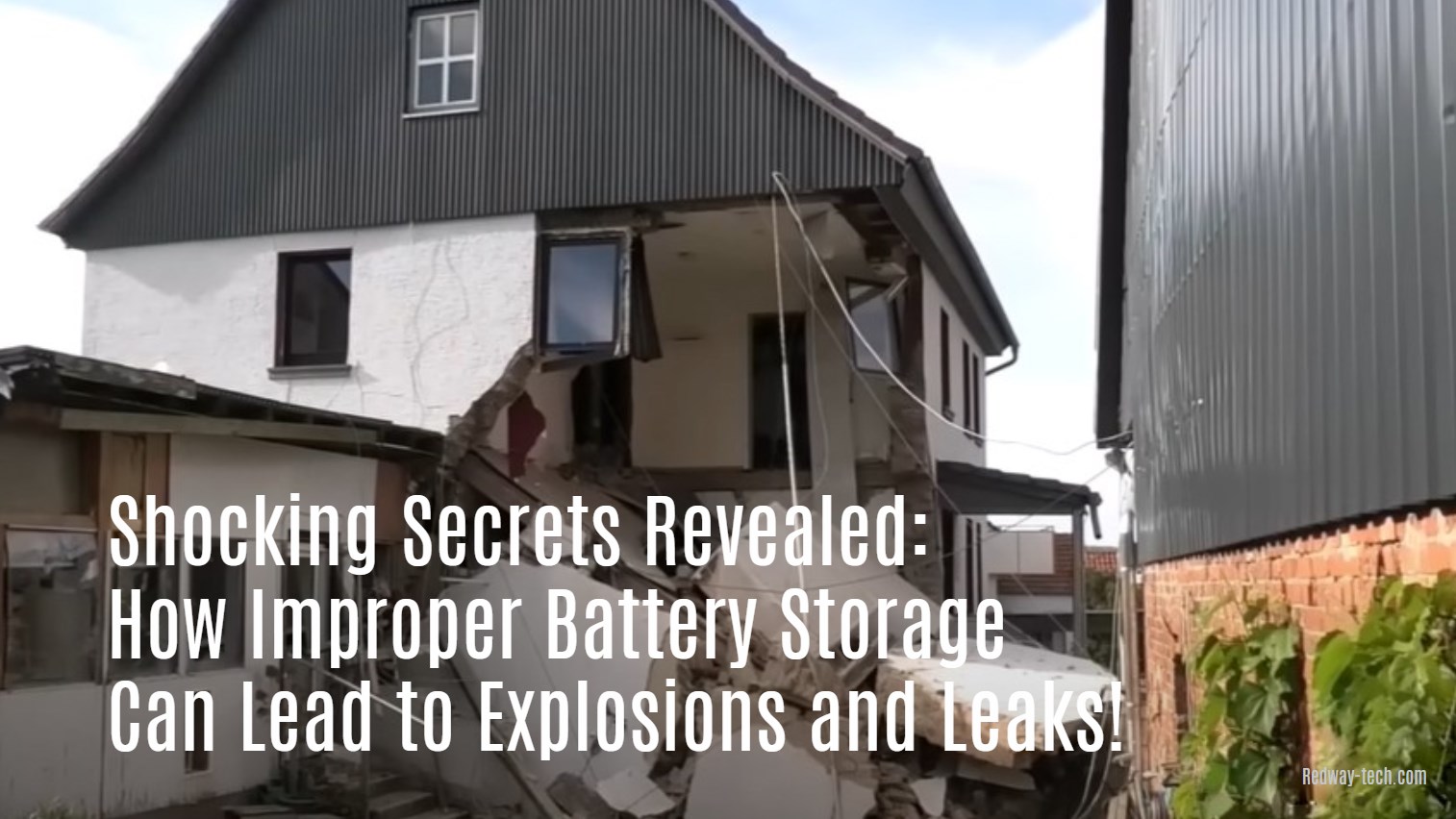 Shocking Secrets Revealed: How Improper Battery Storage Can Lead to Explosions and Leaks!