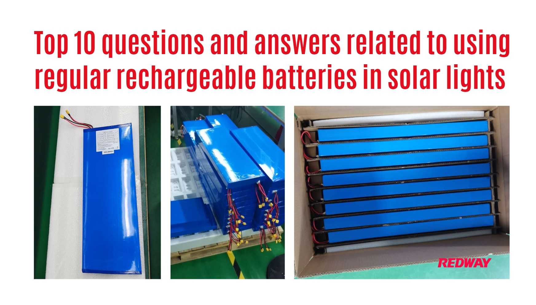 Top 10 questions and answers related to using regular rechargeable batteries in solar lights factory oem odm manufacturer