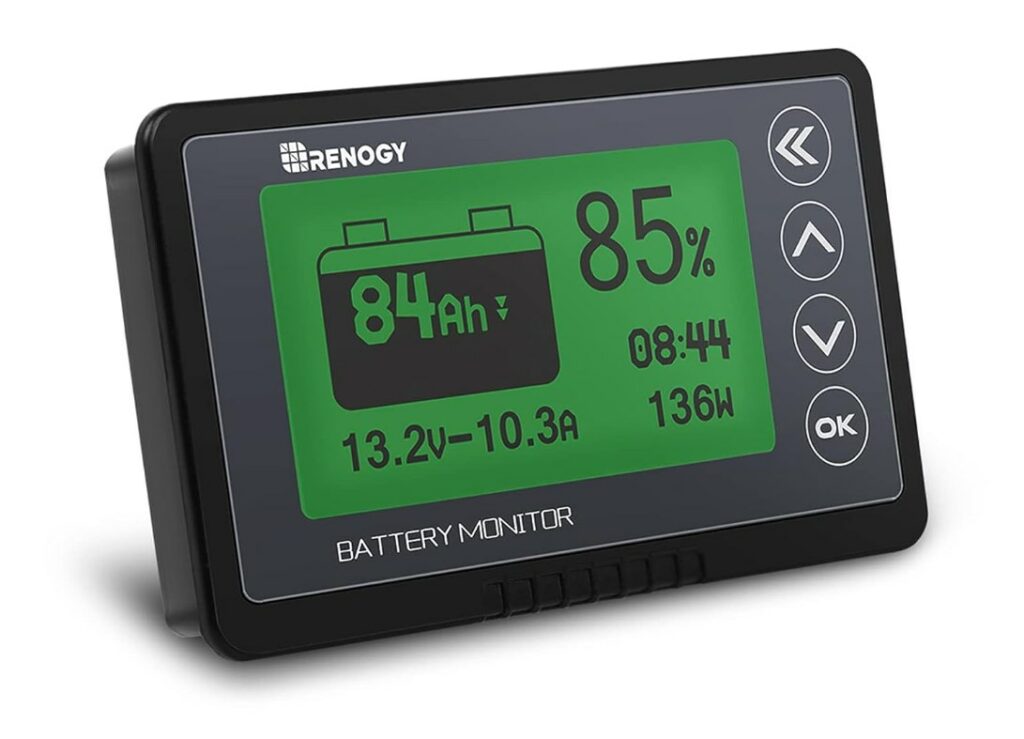Renogy 500A Battery Monitor with Shunt: Accurate and Dependable