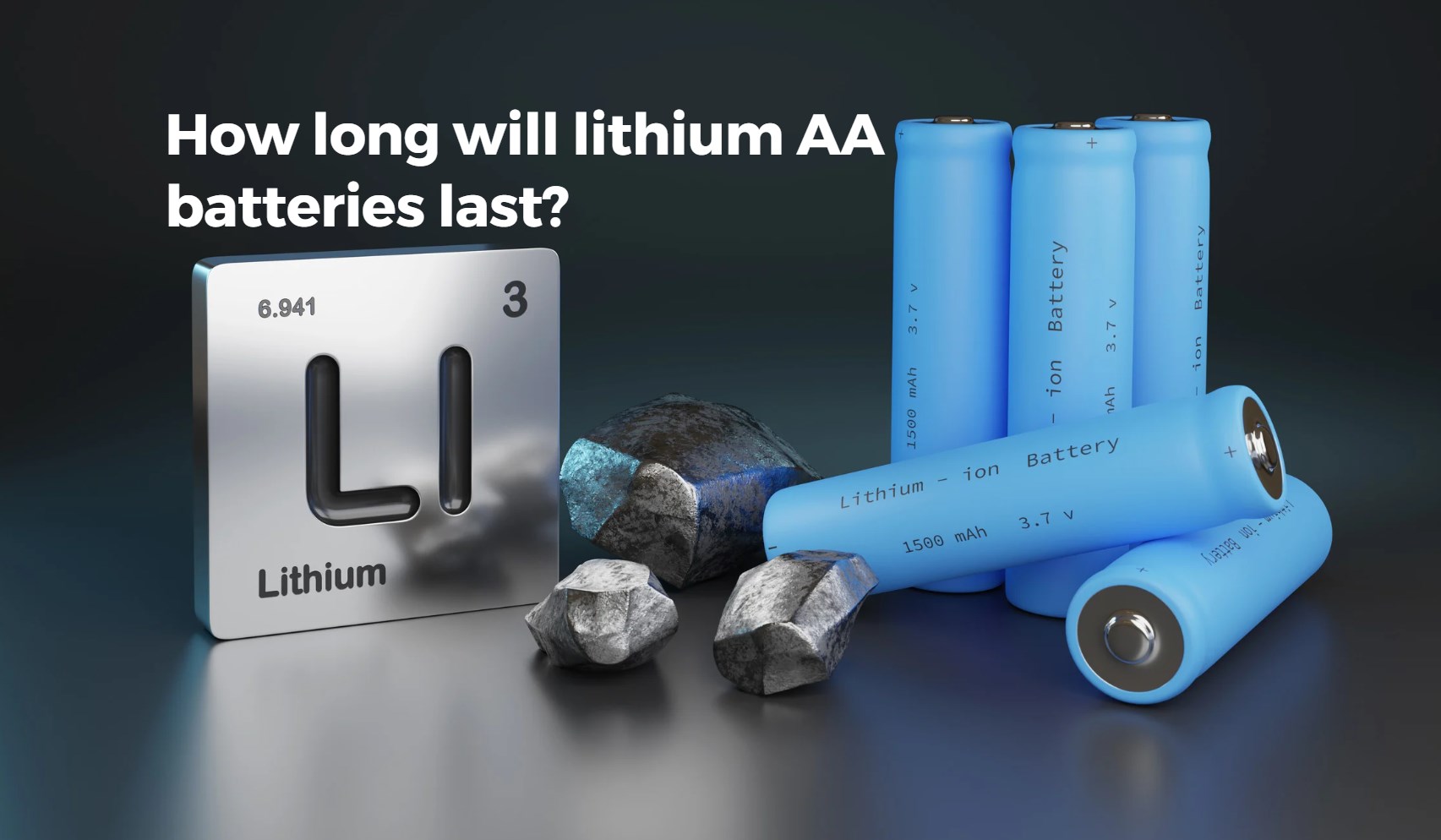 How long will lithium AA batteries last?