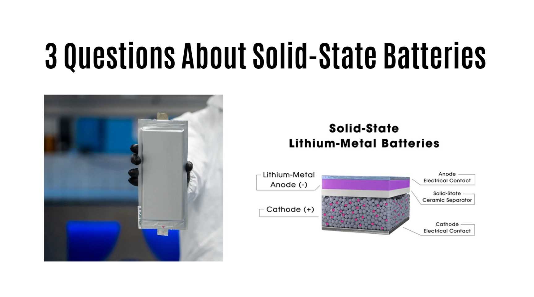 Three Questions About Solid-State Batteries