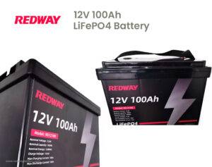 12v 100ah rv battery lifepo4 lfp redway manufacturer