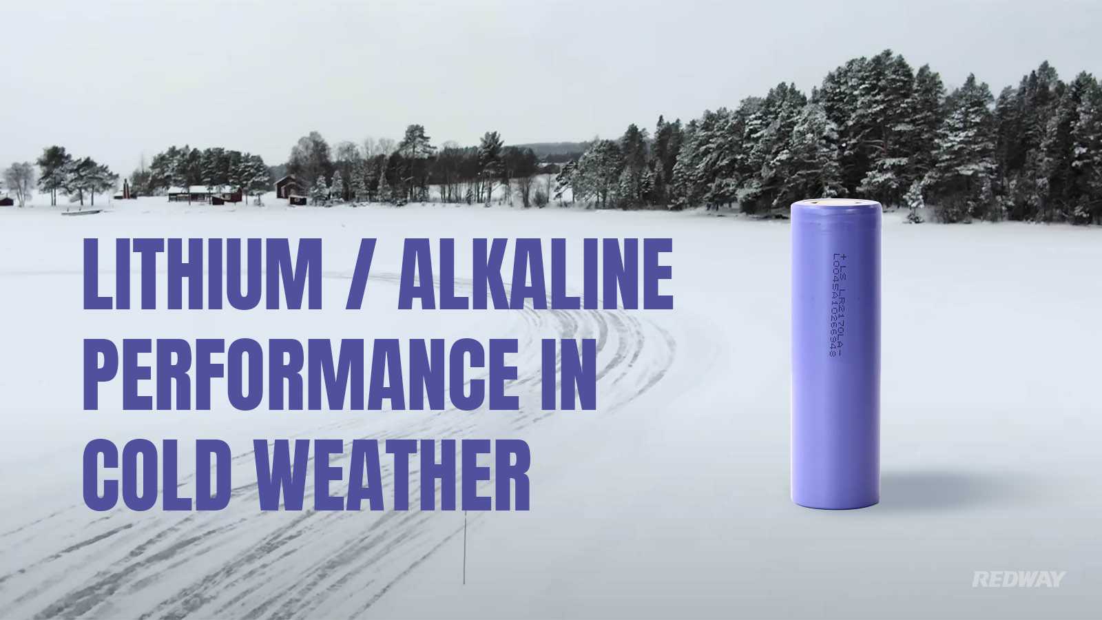 Lithium and Alkaline Performance in Cold Weather. Are lithium batteries better than alkaline in cold weather?