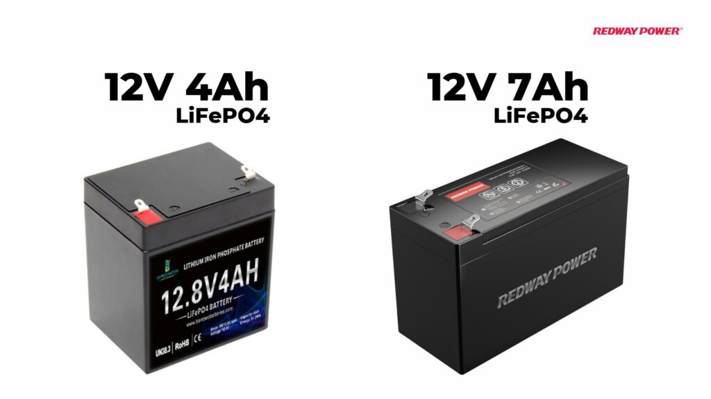 Can I Replace a 12V 4Ah Battery with a 12V 7Ah Battery?