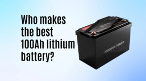 Who makes the best 100Ah lithium battery?