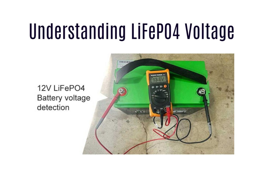 what is LiFePO4 Voltage. 12v 100ah rv lithium battery factory test