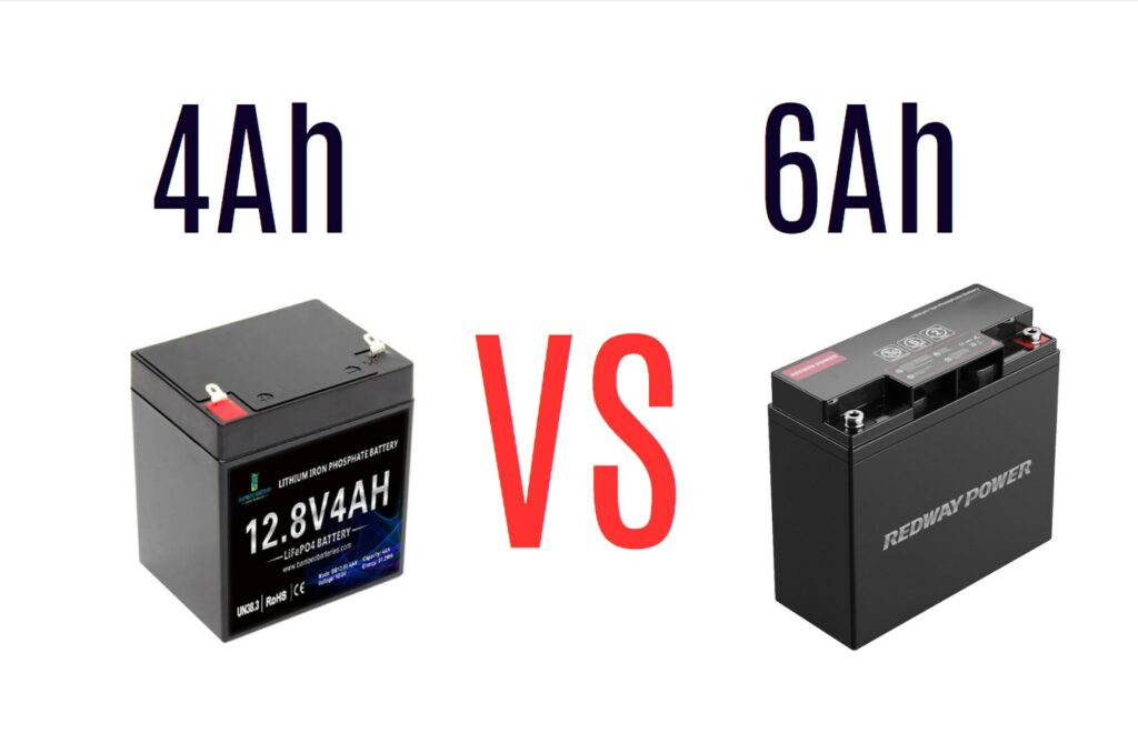 4Ah vs 6Ah Battery, All You Need To Know. 12v 4ah, 12v 6ah lifepo4 battery factory