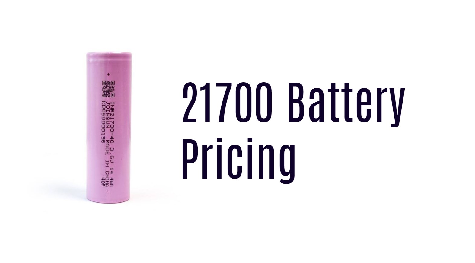 Why the Cost Varies: Understanding 21700 Battery Pricing