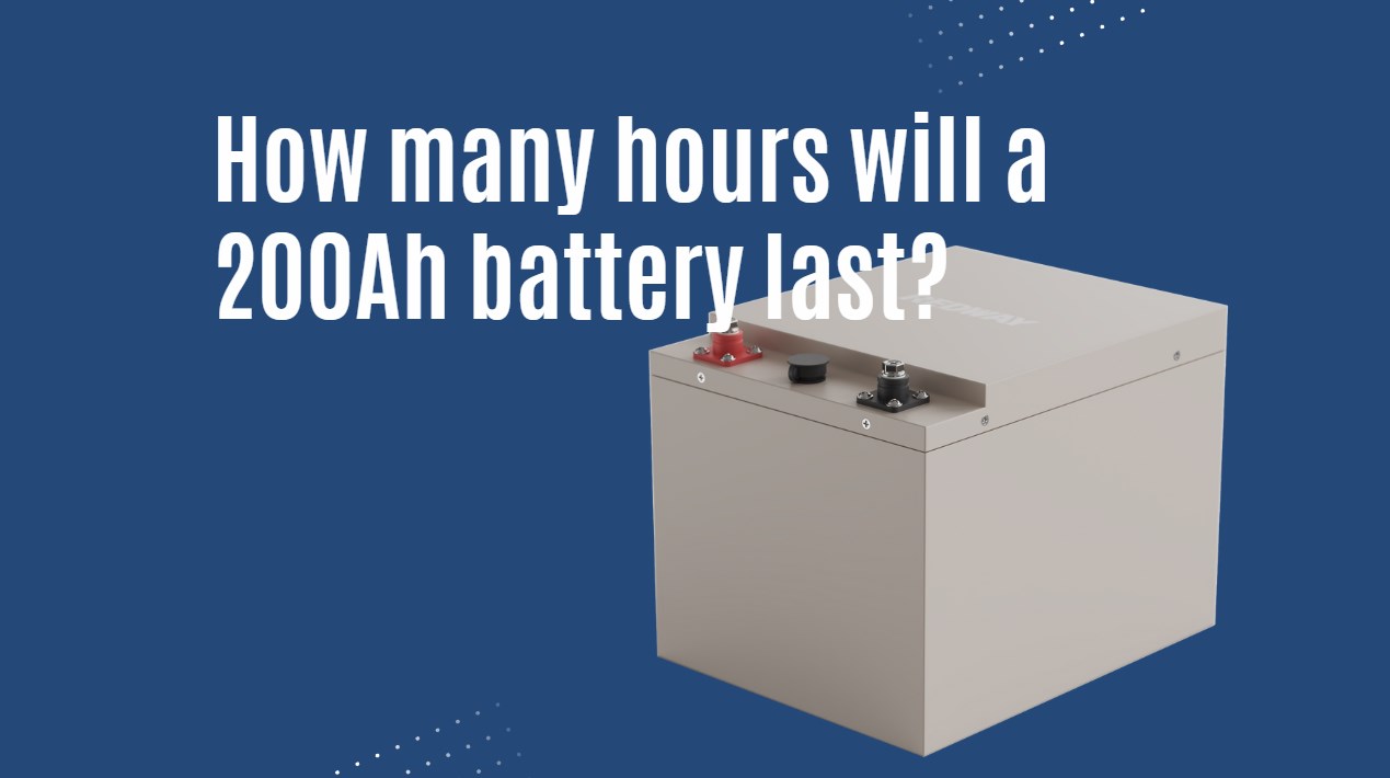 How many hours will a 200Ah battery last?