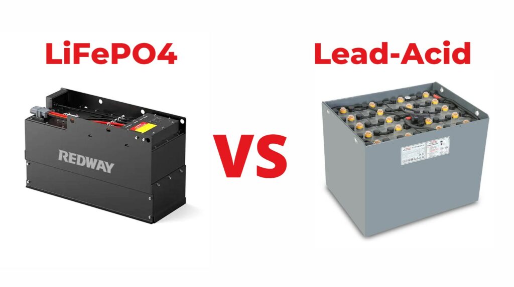 What is the Cost Difference Between LiFePO4 and Lead-Acid Forklift Batteries?