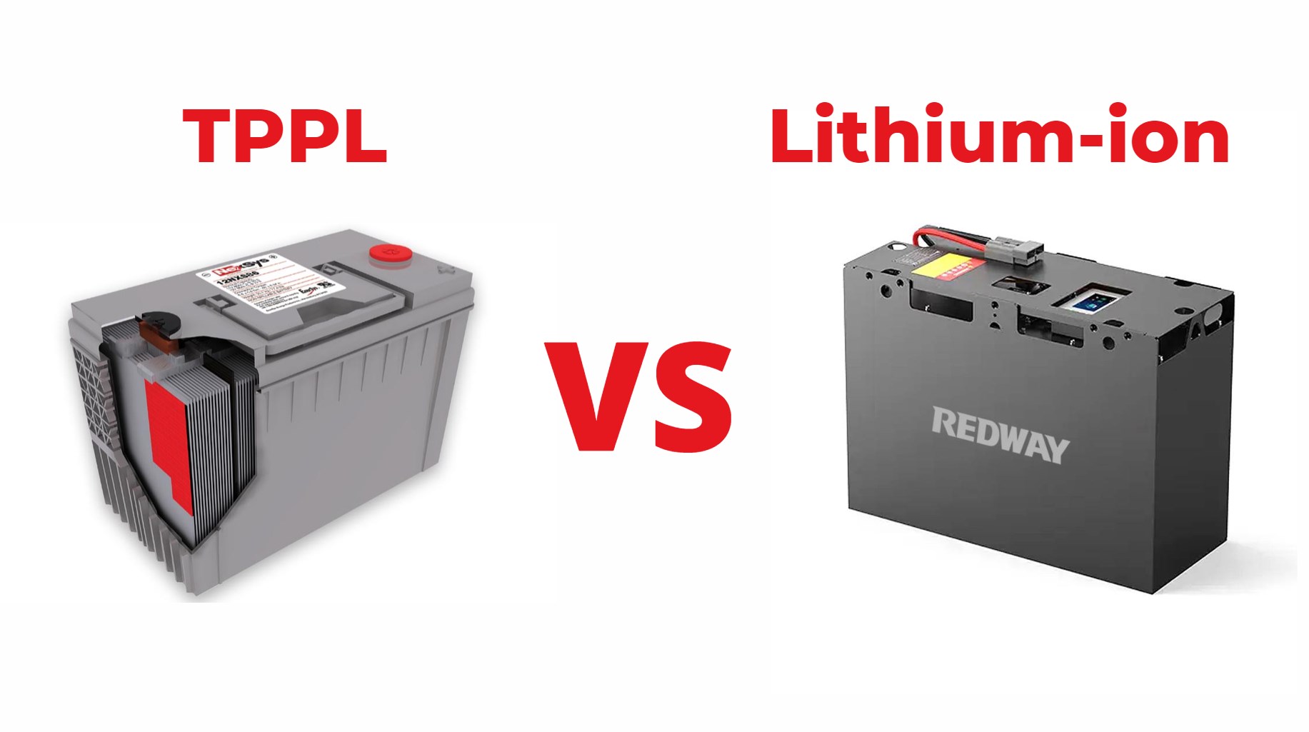 A Comparative Analysis of Thin Plate Pure Lead (TPPL) and Lithium-ion Battery Technologies for Forklifts