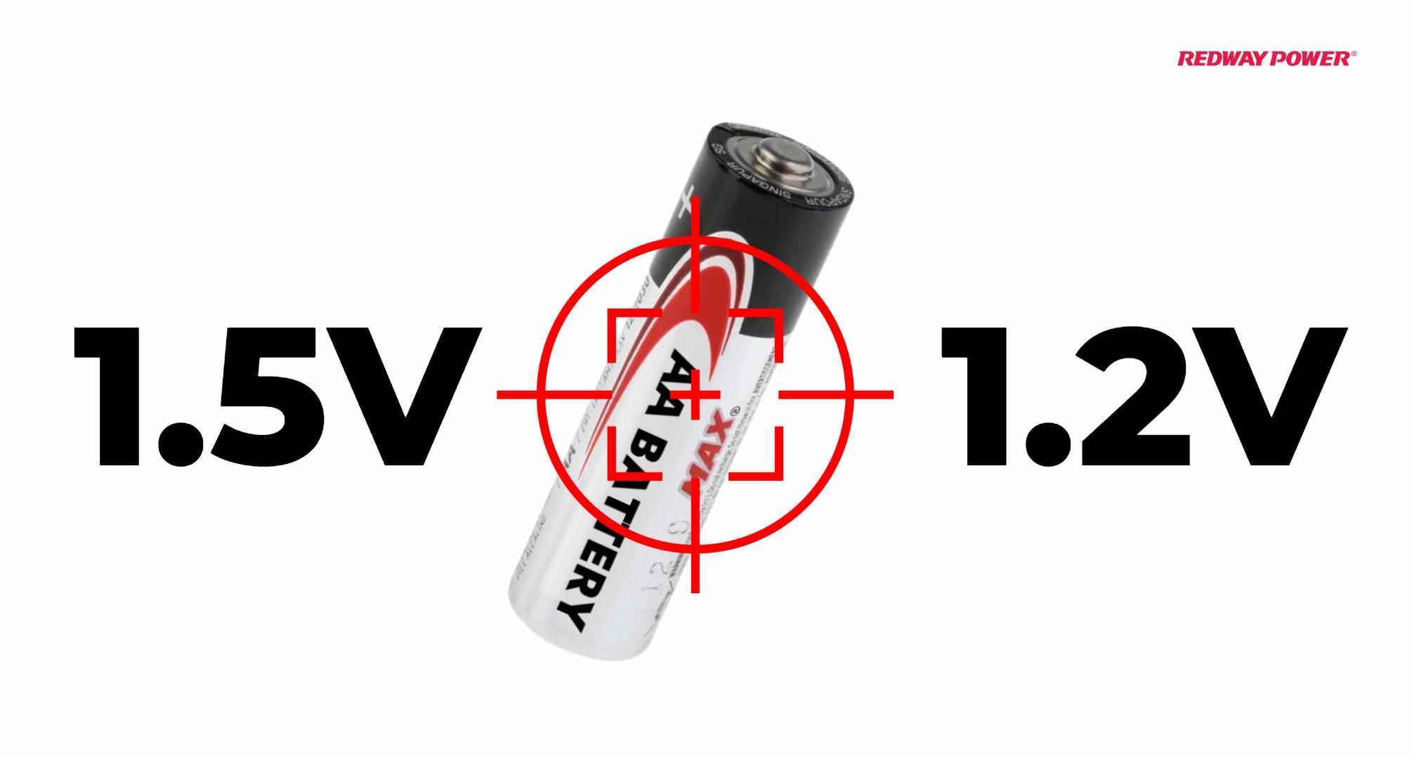 Understanding the Difference Between 1.5V and 1.2V Batteries