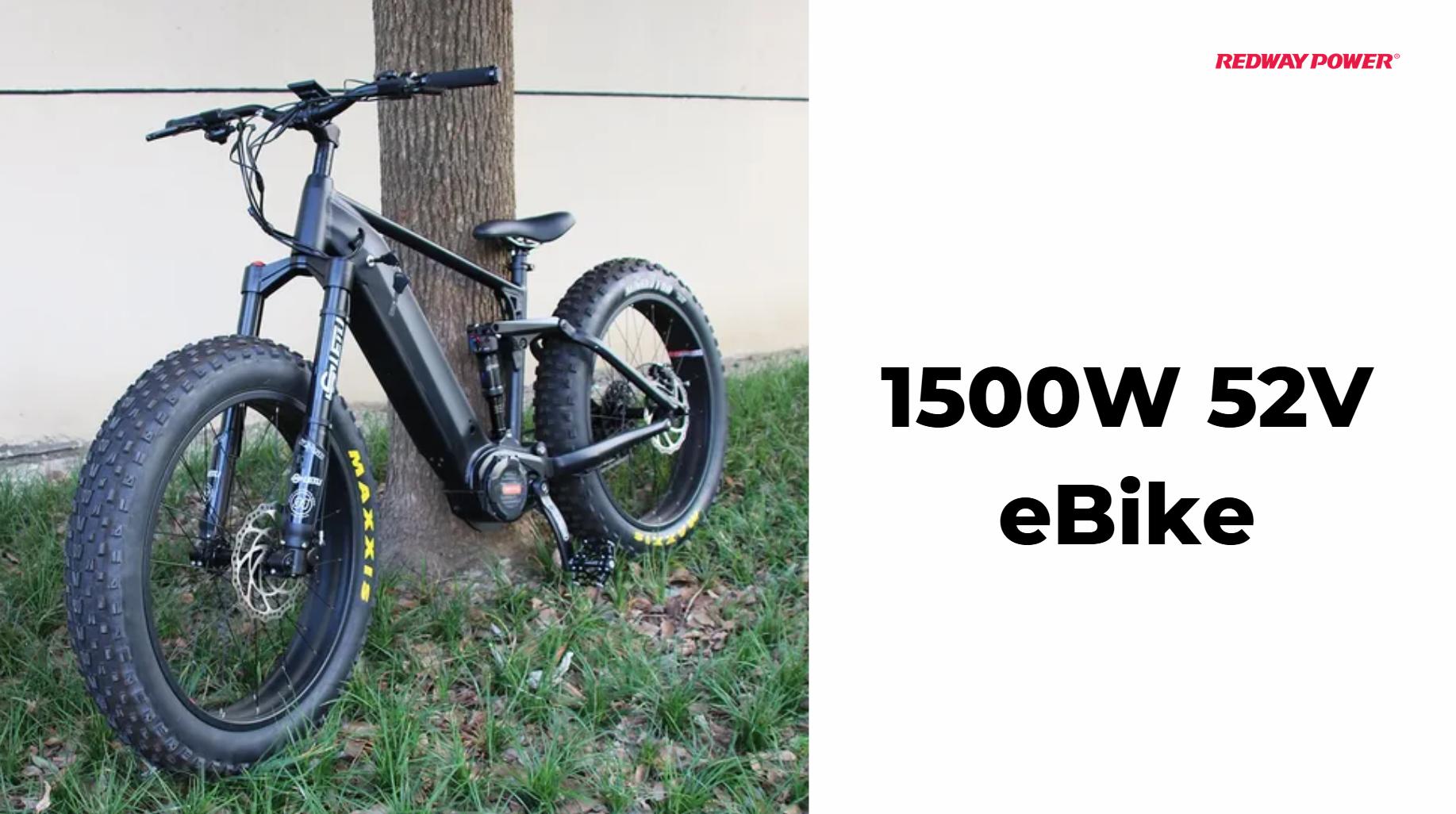 How Fast is 52V 1500W in MPH? Understanding Electric Bike Speeds