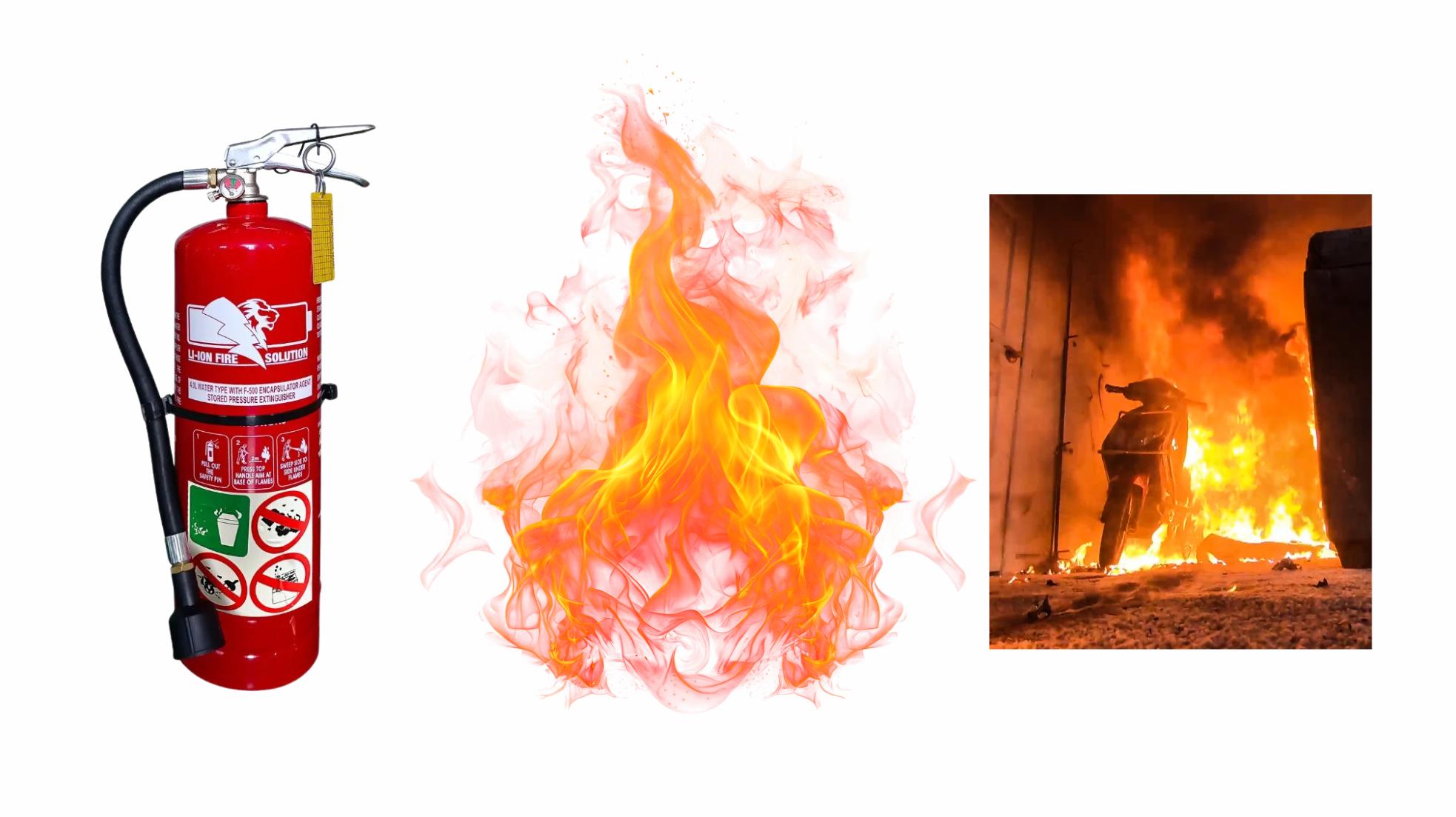 Choosing the Right Fire Extinguisher for Lithium-Ion Batteries