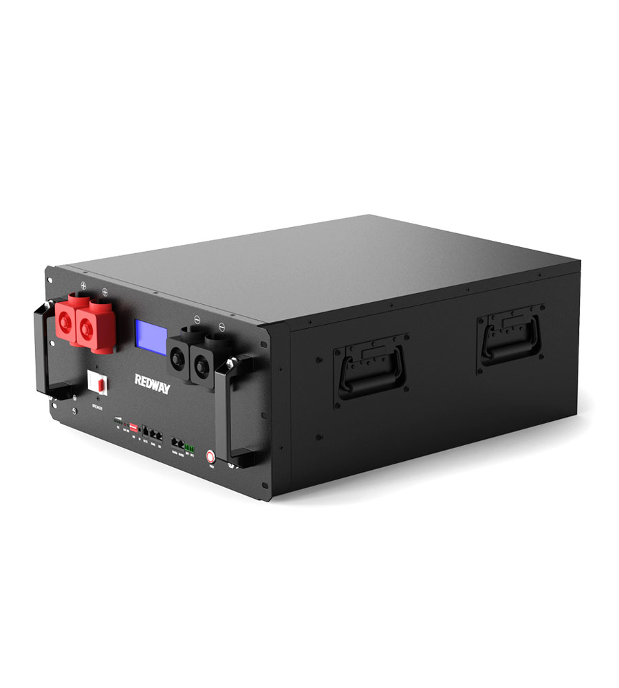 48v 51.2v 200ah rack-mounted lithium battery factory lifepo4 lfp redway server rack battery