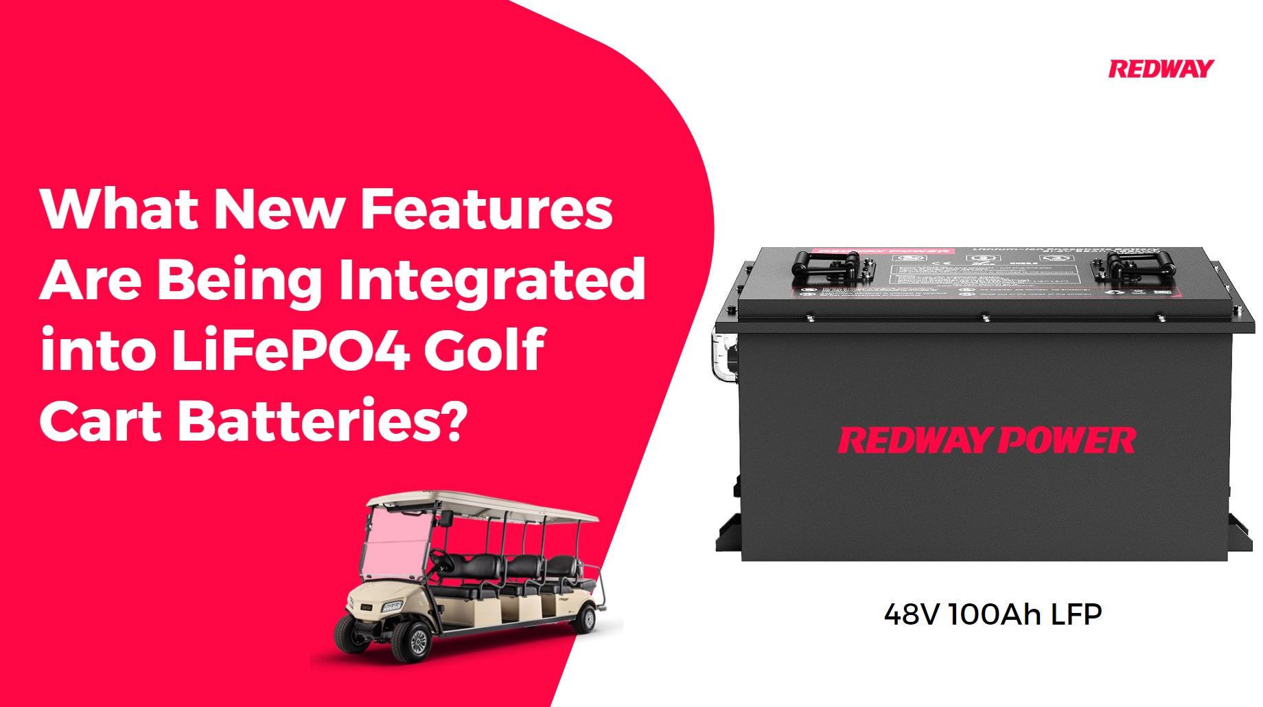 What New Features Are Being Integrated into LiFePO4 Golf Cart Batteries?